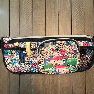 NWOT Comic Print Fanny Pack Waist Bag, Multicolor Graphic Belt Bag